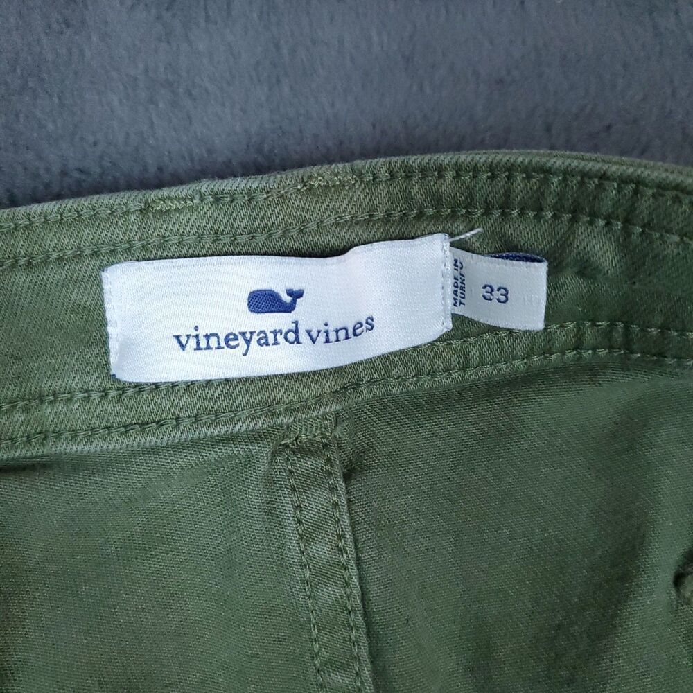Vineyard Vines Pants Womens 36 Green High Rise Wide Leg Casual Stretch Modern - Picture 3 of 14